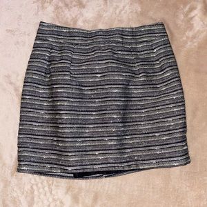 Cute Striped Mini Skirt